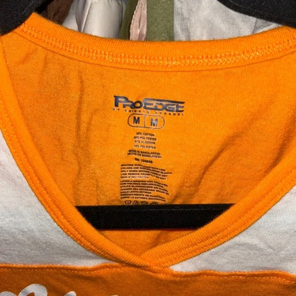 Pro Edge Women's Orange University Tennessee vols shirt - Picture 2 of 6